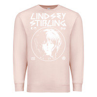 Pale Pink lindsey stirling white Premium Sweatshirt - linhVisuals