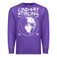 Purple lindsey stirling white Premium Sweatshirt - linhVisuals