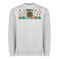 Heather Grey gobble till you wobble Heavyweight Sweatshirt - JahusDesignShop