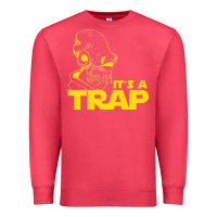 Cardinal it's a trap Premium Sweatshirt - linhVisuals