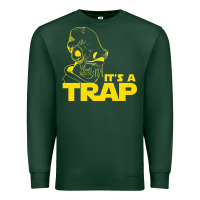 Sports Green it's a trap Premium Sweatshirt - linhVisuals