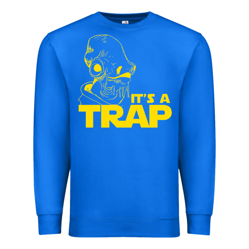 It's A Trap Premium Sweatshirt by linhVisuals | Teevron