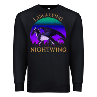 Wings Of Fire I Am A Lying Nightwing Vintage Premium Sweatshirt | Teevron