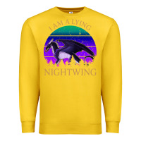 Lemon wings of fire i am a lying nightwing vintage Premium Sweatshirt - linhVisuals