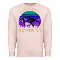 Pale Pink wings of fire i am a lying nightwing vintage Premium Sweatshirt - linhVisuals