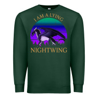 Sports Green wings of fire i am a lying nightwing vintage Premium Sweatshirt - linhVisuals