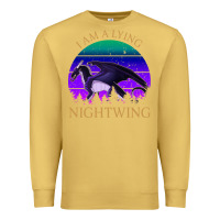 Antique Gold wings of fire i am a lying nightwing vintage Premium Sweatshirt - linhVisuals