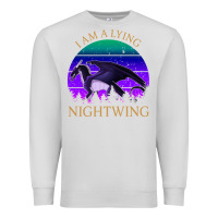 Dove Grey wings of fire i am a lying nightwing vintage Premium Sweatshirt - linhVisuals