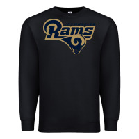 Black rams Premium Sweatshirt - linhVisuals