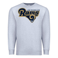 Heather Grey rams Premium Sweatshirt - linhVisuals