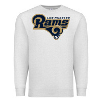 Oatmeal Heather rams Premium Sweatshirt - linhVisuals
