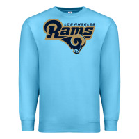 Ocean Blue rams Premium Sweatshirt - linhVisuals