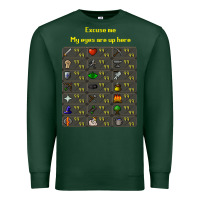 Sports Green runescape game Premium Sweatshirt - linhVisuals