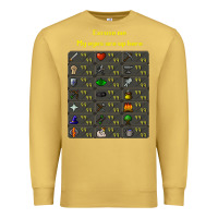 Antique Gold runescape game Premium Sweatshirt - linhVisuals