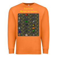 Carrot runescape game Premium Sweatshirt - linhVisuals