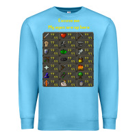 Ocean Blue runescape game Premium Sweatshirt - linhVisuals