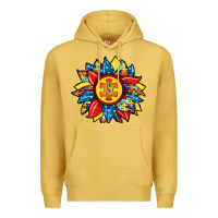 Antique Gold autism sunflower Premium Hoodie - RacoonDesign