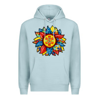 Blue Mist autism sunflower Premium Hoodie - RacoonDesign