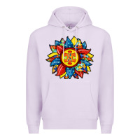 Lilac autism sunflower Premium Hoodie - RacoonDesign