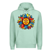 Seafoam autism sunflower Premium Hoodie - RacoonDesign