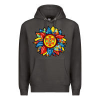 Smoke autism sunflower Premium Hoodie - RacoonDesign