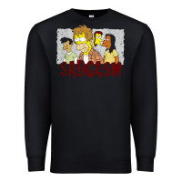 Black sadgasm Premium Sweatshirt - linhVisuals