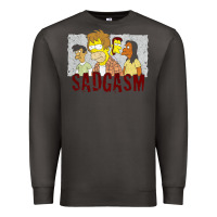 Smoke sadgasm Premium Sweatshirt - linhVisuals
