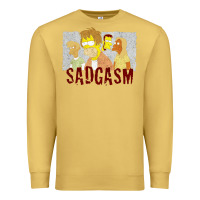 Antique Gold sadgasm Premium Sweatshirt - linhVisuals