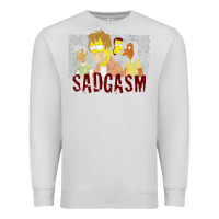 Dove Grey sadgasm Premium Sweatshirt - linhVisuals