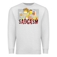 Oatmeal Heather sadgasm Premium Sweatshirt - linhVisuals