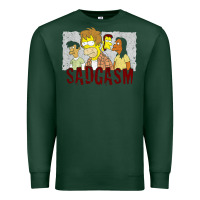Sports Green sadgasm Premium Sweatshirt - linhVisuals