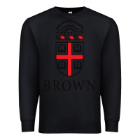 Black brown university Premium Sweatshirt - linhVisuals