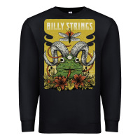 Black billy strings poster Premium Sweatshirt - linhVisuals