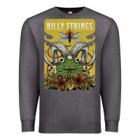 Charcoal Heather billy strings poster Premium Sweatshirt - linhVisuals