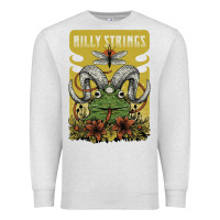 Oatmeal Heather billy strings poster Premium Sweatshirt - linhVisuals