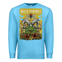 Ocean Blue billy strings poster Premium Sweatshirt - linhVisuals