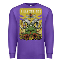 Purple billy strings poster Premium Sweatshirt - linhVisuals
