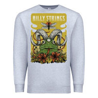 Heather Grey billy strings poster Premium Sweatshirt - linhVisuals