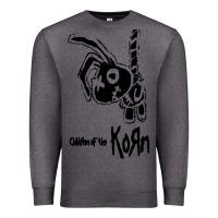 Charcoal Heather k o r n classic Premium Sweatshirt - linhVisuals