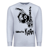 Heather Grey k o r n classic Premium Sweatshirt - linhVisuals