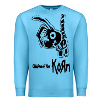 Ocean Blue k o r n classic Premium Sweatshirt - linhVisuals