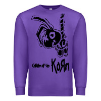 Purple k o r n classic Premium Sweatshirt - linhVisuals