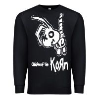Black k o r n classic Premium Sweatshirt - linhVisuals