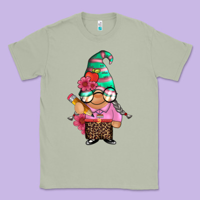 Teacher Gnome Classic Tee Designed By Artiststas