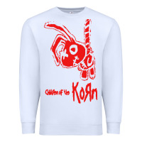 White k o r n classic Premium Sweatshirt - linhVisuals