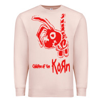 Pale Pink k o r n classic Premium Sweatshirt - linhVisuals