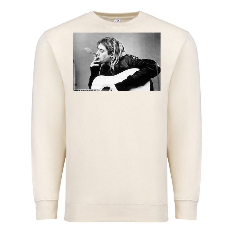 Kurt Smoking Premium Sweatshirt by linhVisuals | Teevron