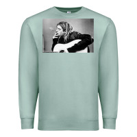 Seafoam kurt smoking Premium Sweatshirt - linhVisuals