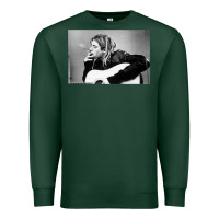 Sports Green kurt smoking Premium Sweatshirt - linhVisuals