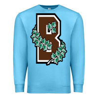 Ocean Blue brown university Premium Sweatshirt - linhVisuals